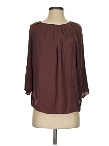 Zara Basic 3/4 Sleeve Blouse (view 1)