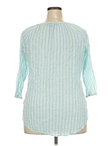 Lane Bryant 3/4 Sleeve Blouse (view 2)