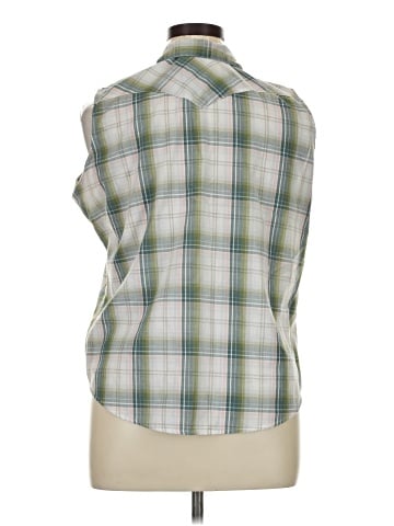 Wrangler Jeans Co Sleeveless Button-Down Shirt (view 2)