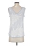 Halogen 100% Polyester Gray Sleeveless Blouse Size XS - photo 2