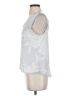 Halogen 100% Polyester Gray Sleeveless Blouse Size XS - photo 5