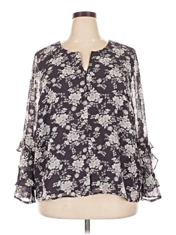 1.State Long Sleeve Blouse (view 1)