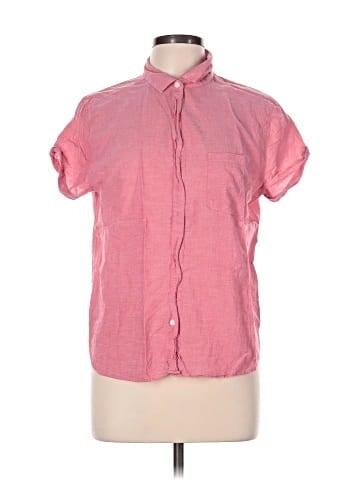 H&M L.O.G.G. Short Sleeve Button-Down Shirt (view 1)