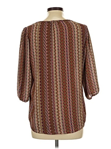 Signature Studio 3/4 Sleeve Blouse (view 2)