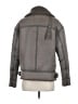 Zara 100% Polyester Gray Coat Size S - photo 2
