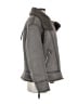 Zara 100% Polyester Gray Coat Size S - photo 4