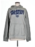 Nike 100% Polyester Gray Pullover Hoodie Size L - photo 1