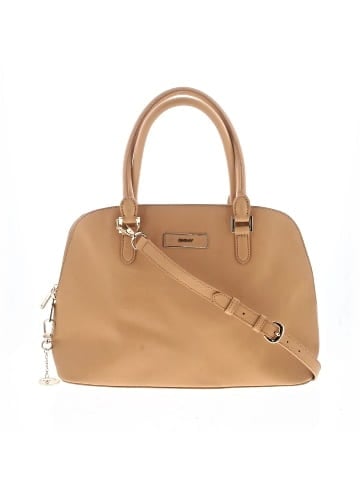 DKNY Leather Satchel (view 1)