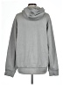 Nike 100% Polyester Gray Pullover Hoodie Size L - photo 2
