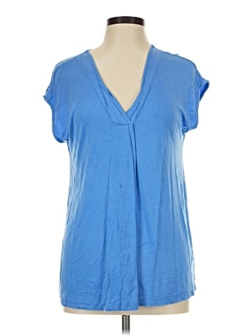 Cable & Gauge Short Sleeve Blouse (view 1)