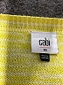CAbi Checkered-gingham Yellow Pullover Sweater Size XS - photo 7