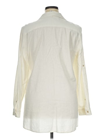 Calvin Klein Long Sleeve Button-Down Shirt (view 2)