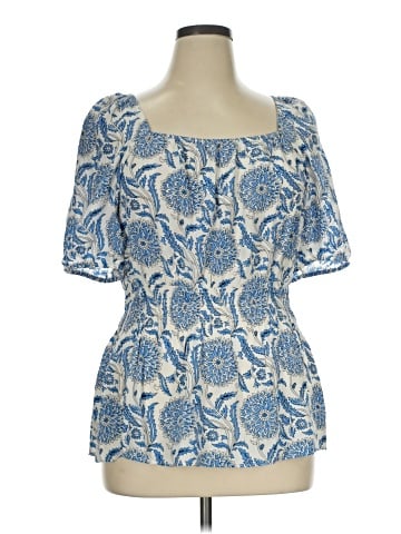 Talbots Short Sleeve Blouse (view 1)