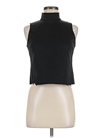 Zara W&B Collection Sleeveless T-Shirt (view 1)