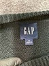 Gap 100% Cotton Black Pullover Sweater Size M - photo 7