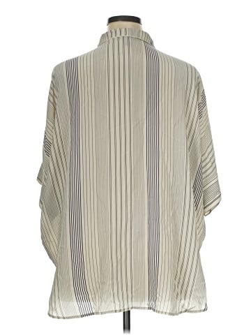 Eileen Fisher Short Sleeve Silk Top (view 2)