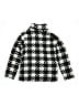 Btween 100% Polyester Houndstooth Black Jacket Size 10 - photo 2