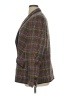 Basler Plaid Brown Wool Blazer Size EU 48 / US 18 - photo 5
