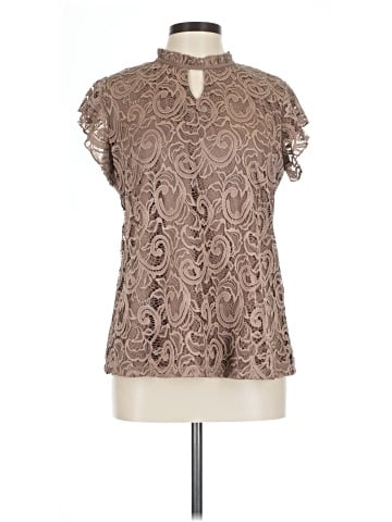 Perseption Concept Short Sleeve Blouse (view 1)