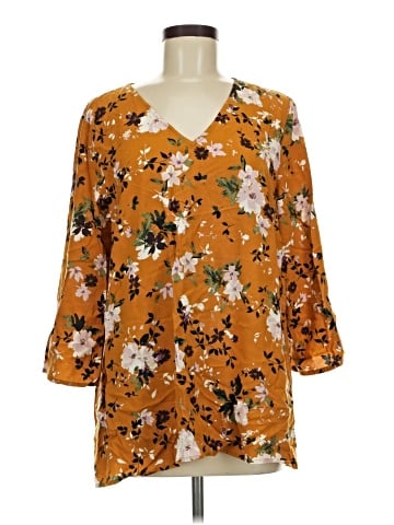 J.Jill 3/4 Sleeve Blouse (view 1)