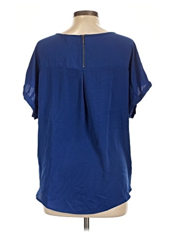 Maurices Short Sleeve Blouse (view 2)