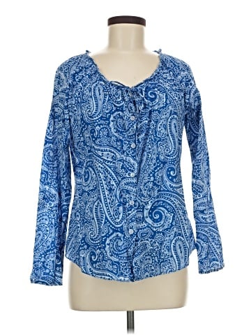 Liz & Co. Long Sleeve Blouse (view 1)