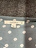 Fun2Fun 100% Polyester Polka Dots Blue Sleeveless Blouse Size M - photo 7