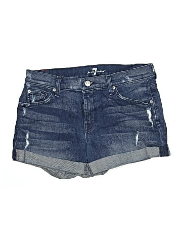 7 For All Mankind Denim Shorts (view 1)
