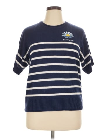 Life Is Good Pullover Sweater (view 1)