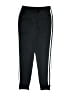 Adidas 100% Polyester Black Track Pants Size 14 - photo 2