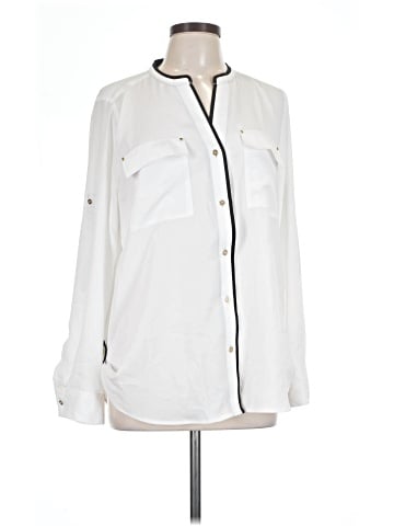 Calvin Klein Long Sleeve Blouse (view 1)