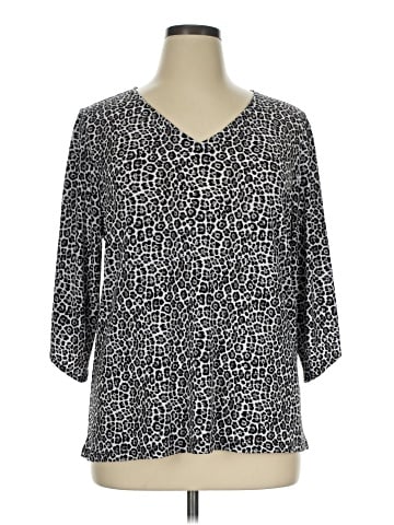 MICHAEL Michael Kors 3/4 Sleeve Blouse (view 1)