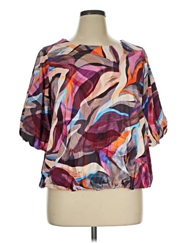 Chico's Short Sleeve Blouse (view 1)