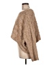 Pol Tweed Tan Poncho Size M - photo 5