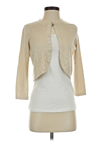 Ann Taylor Silk Cardigan (view 1)