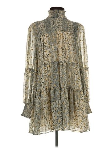 Olivaceous Casual Dress (view 1)
