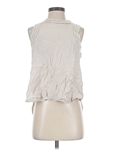 Elizabeth and James Sleeveless Silk Top (view 1)