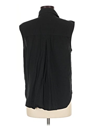Banana Republic Factory Store Sleeveless Button-Down Shirt (view 2)