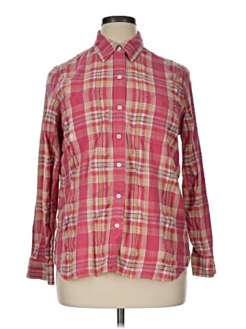 Lauren by Ralph Lauren Long Sleeve Button-Down Shirt (view 1)