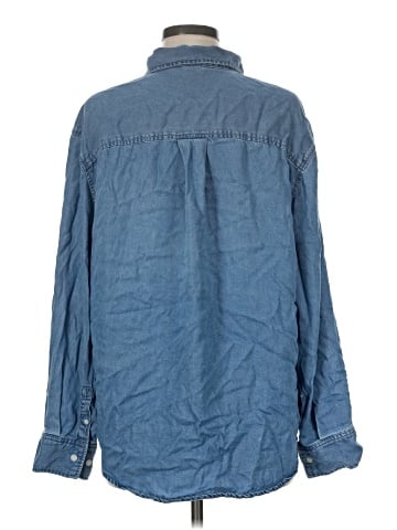H&M Mama Long Sleeve Button-Down Shirt (view 2)