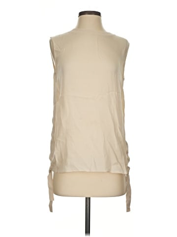 Vince. Sleeveless Silk Top (view 1)