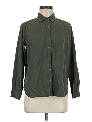 Uniqlo Long Sleeve Button-Down Shirt (view 1)