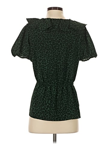 MICHAEL Michael Kors Short Sleeve Blouse (view 2)
