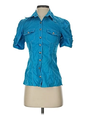 Bebe Short Sleeve Blouse (view 1)