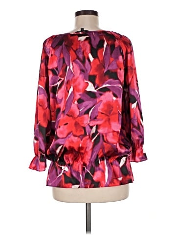 AK Anne Klein 3/4 Sleeve Blouse (view 2)