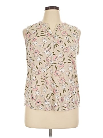 Liz Claiborne Sleeveless T-Shirt (view 1)