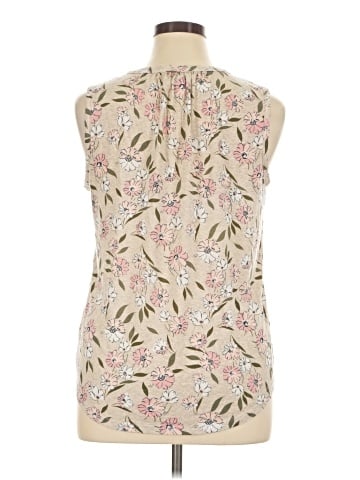 Liz Claiborne Sleeveless T-Shirt (view 2)