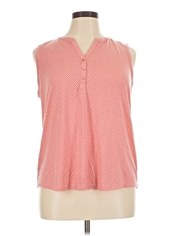 Liz Claiborne Sleeveless T-Shirt (view 1)