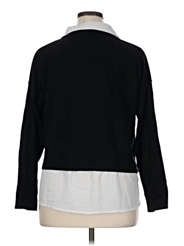 Adrianna Papell Long Sleeve Blouse (view 2)