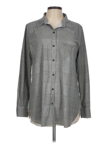 Lyssé Long Sleeve Button-Down Shirt (view 1)